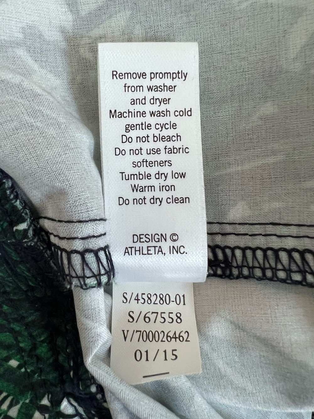 Athleta Aspire Palm Jogger Pants Mid-Rise Green Size 4 - Picture 10 of 11
